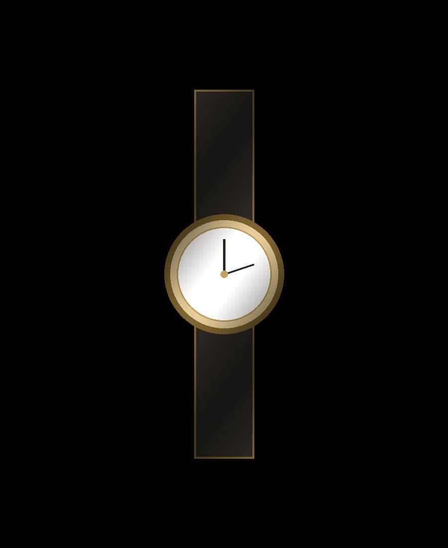 Montre Minimaliste Cadran Soleil Acier & Saphir