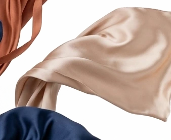 Botanical Pure Jacquard Silk Scarf — view 4