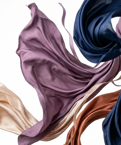 Winter Camel Silk & Cashmere Scarf — view 3
